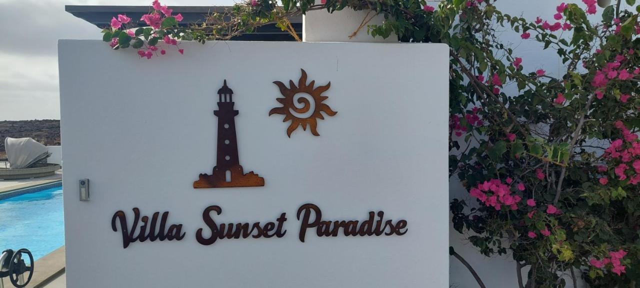 Villa Sunset Paradise With Panoramic Sea View, First Line, Sunsets Плая Бланка Екстериор снимка