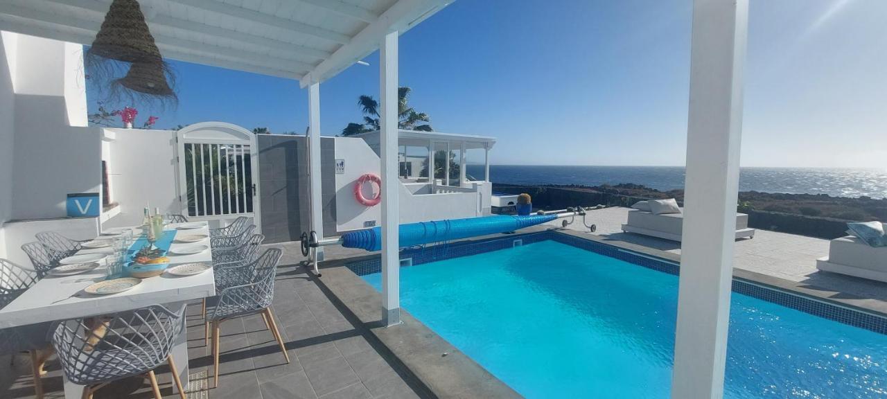 Villa Sunset Paradise With Panoramic Sea View, First Line, Sunsets Плая Бланка Екстериор снимка