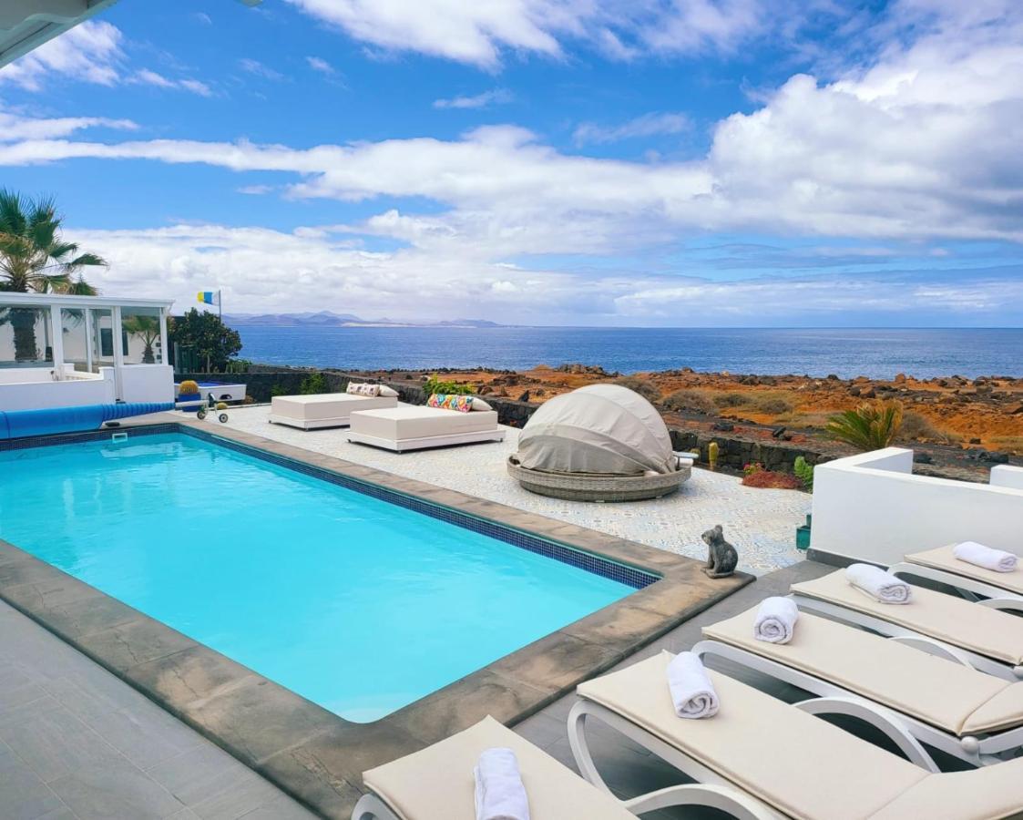 Villa Sunset Paradise With Panoramic Sea View, First Line, Sunsets Плая Бланка Екстериор снимка