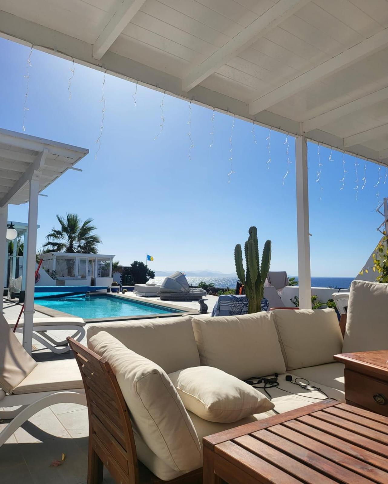 Villa Sunset Paradise With Panoramic Sea View, First Line, Sunsets Плая Бланка Екстериор снимка