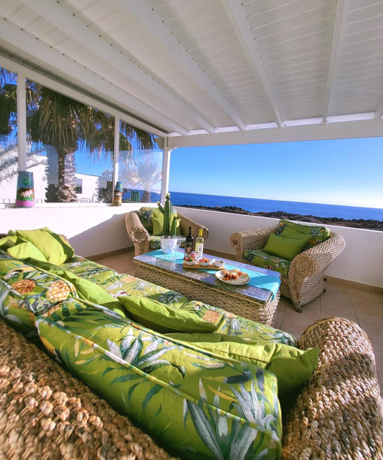 Villa Sunset Paradise With Panoramic Sea View, First Line, Sunsets Плая Бланка Екстериор снимка